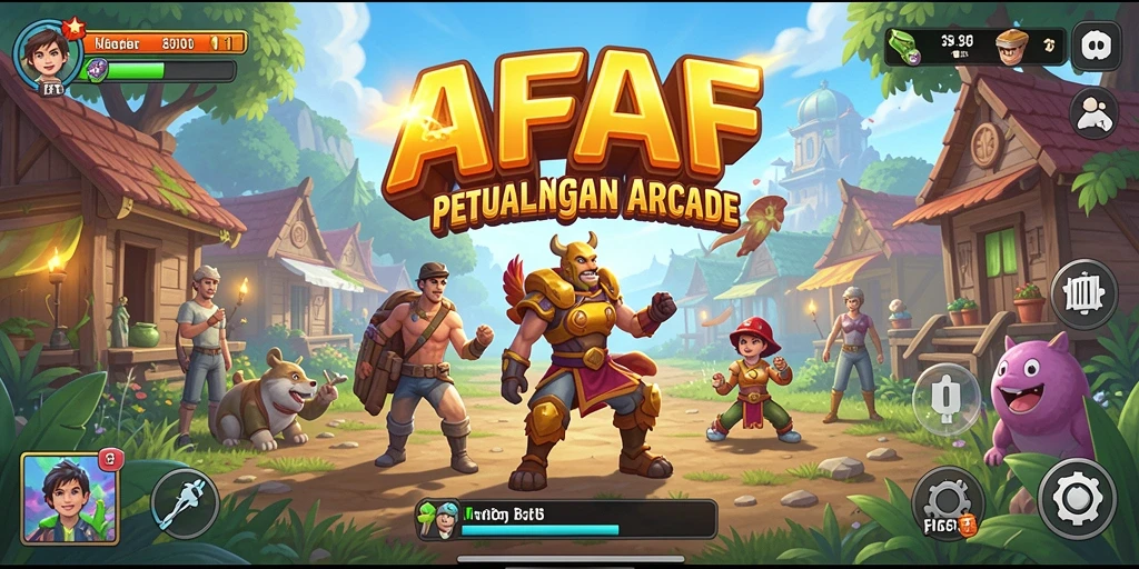 Tampilan menarik dari gameplay AFAF yang seru dan menegangkan.