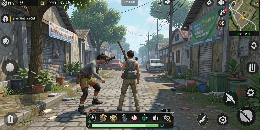 Screenshot gameplay PP88 menampilkan karakter dalam momen simulasi yang menarik.