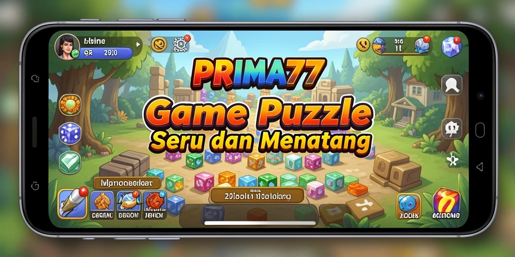 Gameplay PRIMA77 yang penuh warna dan menantang teka-teki.