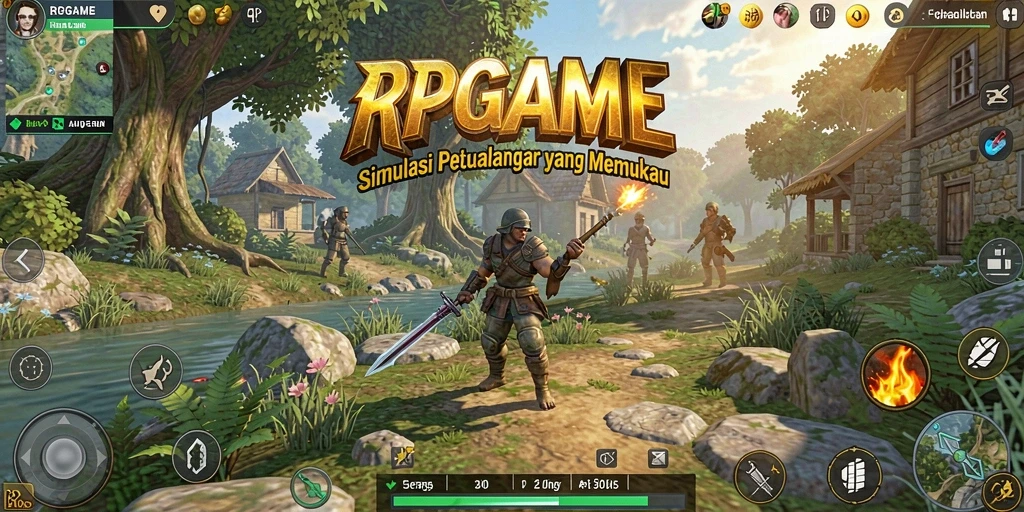 Tangkapan layar dari RPGAME menunjukkan aksi gameplay menarik.