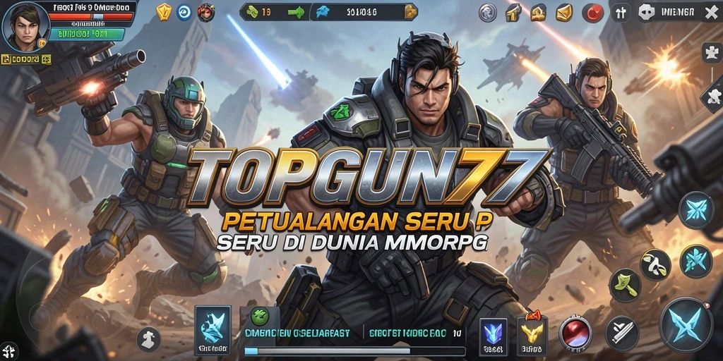 Tampilkan gameplay seru di dunia MMORPG TOPGUN77.